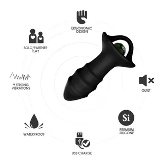 Plug anal Vibrateur Doigts Kylin Télécommande Armony vue 4