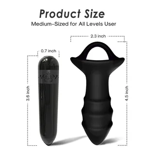 Plug anal Vibrateur Doigts Kylin Télécommande Armony vue 5