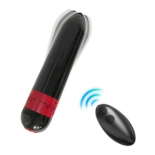Mini vibromasseur Rocket Vibrateur Bullet Télécommande Armony - Noir