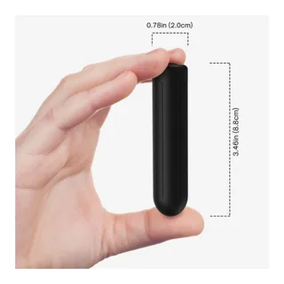 Mini vibromasseur Warhead Vibrator Bullet Télécommande Armony - Noir