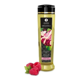 Huile de Massage Framboise Bio Shunga