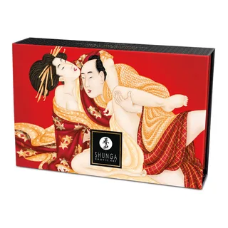 Kit de Poudre de Massage Comestible Fraise Shunga vue 2