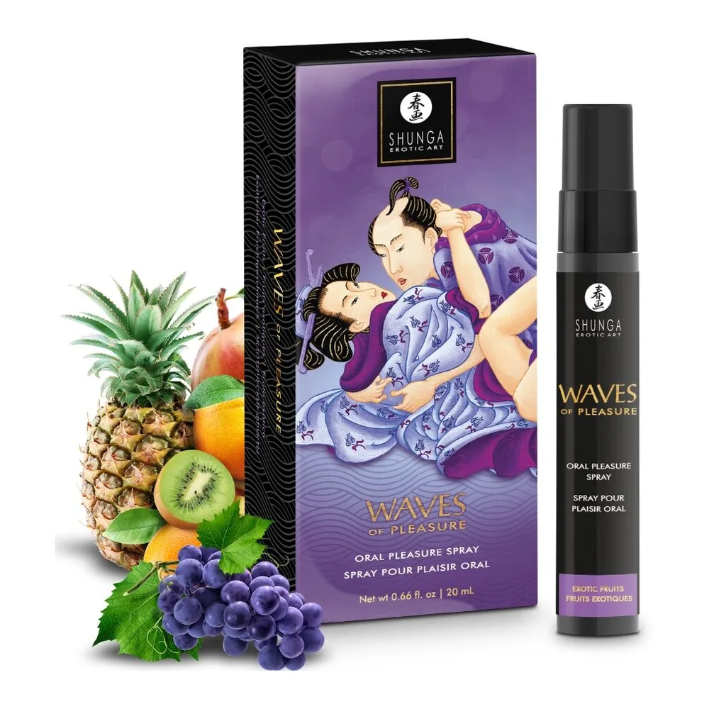 Lubrifiant comestible Waves Plaisir Spray Oral Shunga