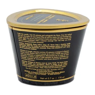 Bougie de Massage lavande Shunga - avec sa base