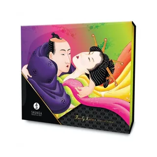 Kit Baisers Fruités Shunga - avec son échelle de taille