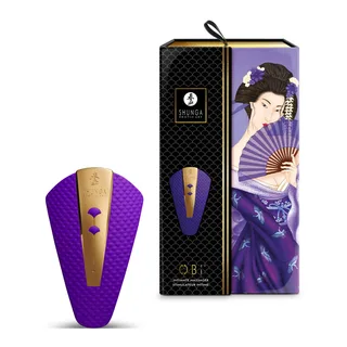Masseur Intime Obi Shunga - vue de dos - Violet