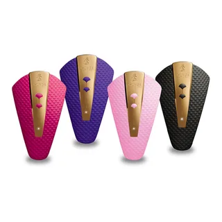 Masseur Intime Obi Shunga - détail de la texture - Violet