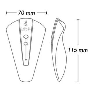 Masseur Intime Obi Shunga - accessoires fournis - Violet