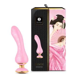 Masseur Intime Sanya Shunga - vue de profil - Rose