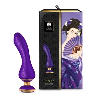 Masseur Intime Sanya Shunga - vue de profil - Violet