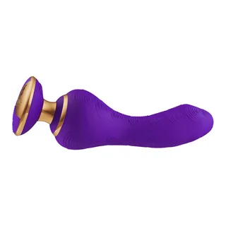 Masseur Intime Sanya Shunga - détail de la texture - Violet