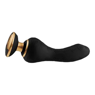 Masseur Intime Sanya Shunga - détail de la texture - Noir