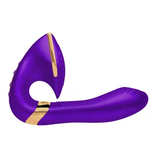 Masseur Intime Soyo Shunga - vue de dos - Violet
