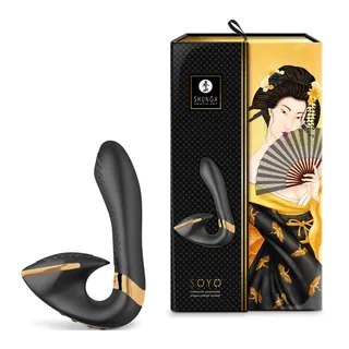 Vibromasseur point G Masseur Intime Soyo Shunga - Noir
