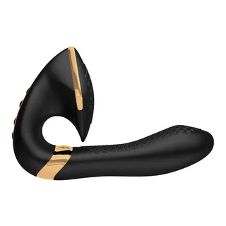 Masseur Intime Soyo Shunga - vue de dos - Noir