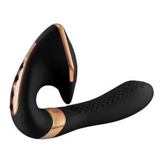 Masseur Intime Soyo Shunga - détail de la texture - Noir
