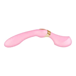 Masseur intime vibrant Zoa Shunga - Rose