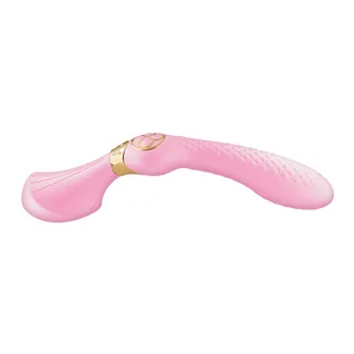 Zoa Masseur Intime Shunga - vue de profil - Rose