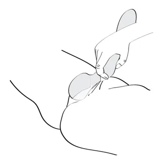 Zoa Masseur Intime Shunga - détail de la texture