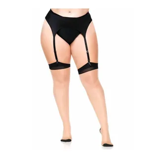 Porte-jarretelles Plus Lycra Sheer Tons Leg Avenue vue 3
