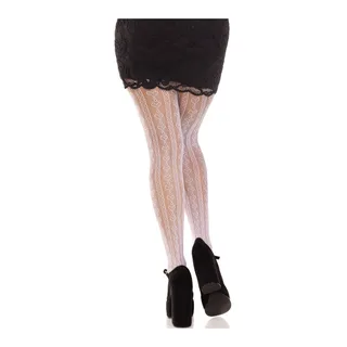 Porte-jarretelles Bas Ouvertures Coeur Noeuds Leg Avenue