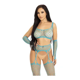 Bas Gants Crop Top Leg Avenue vue 3