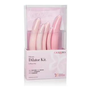 Boîte du kit de 5 dilatateurs en silicone CalExotics Inspire