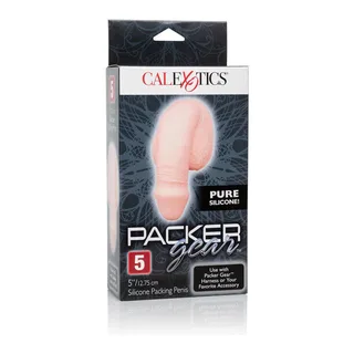Gaine Pénienne en Silicone CalExotics - détail de la texture - Naturel