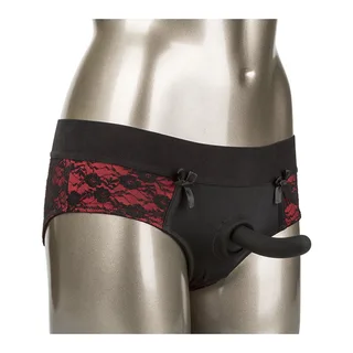 Scandal Ensemble Culotte Ouverte avec Gode CalExotics - vue de dos