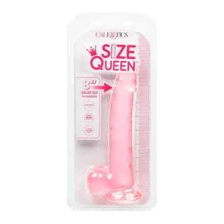 Gode réaliste Size Queen CalExotics - avec sa base