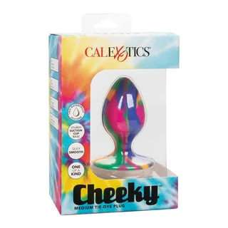 Cheeky Plug Anal Medium Tie-dye Calexotics vue 4
