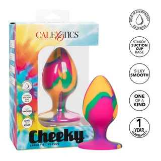 Cheeky Grand Plug Anal Tie-dye Calexotics vue 5