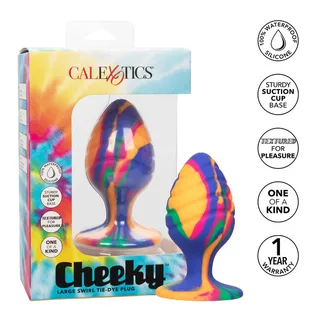 Cheeky Grand Plug Anal Swirl Calexotics vue 4