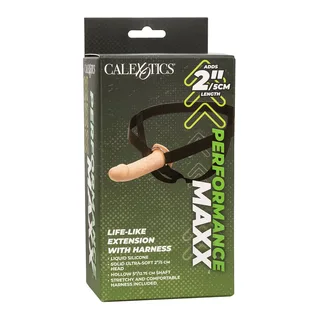 Extension Performance Maxx Réaliste avec Harnais CalExotics - accessoires fournis