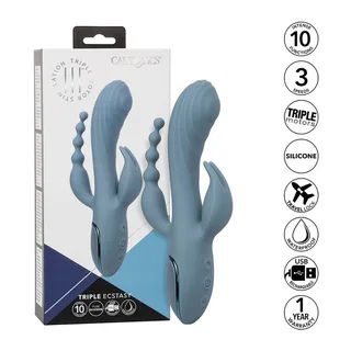 Vibromasseur Triple Ecstasy Calexotics vue 3