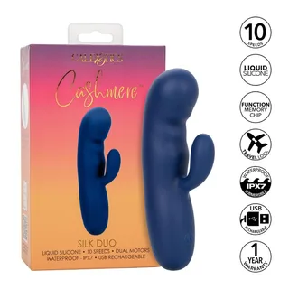 Stimulateur clitoridien Cashmere Duo Soie Calexotics vue 3