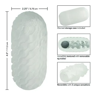 Boundless Réversible Squishy CalExotics - vue en gros plan
