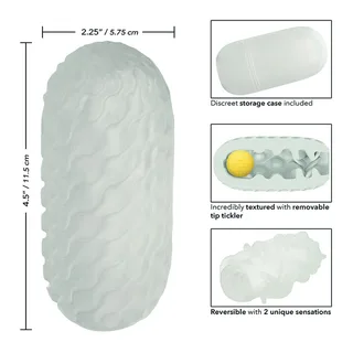 Boundless Réversible Squishy CalExotics - détail de la commande - Jaune