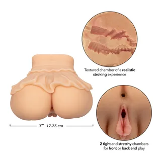 Peep Show Girl Masturbateur Double Réaliste