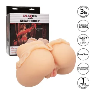 Peep Show Girl Masturbateur Double Réaliste