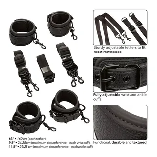 Nocturnal Ceinture de Lit CalExotics - vue de profil