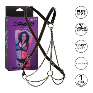 Euphoria Harnais Multi-Chaînes CalExotics - avec sa base