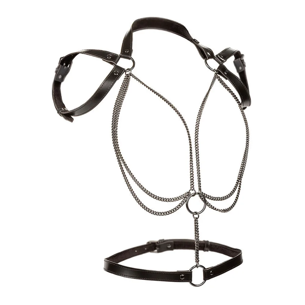Collier et laisse Euphoria Licol Multi-Chaînes CalExotics