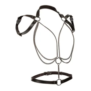 Collier et laisse Euphoria Licol Multi-Chaînes CalExotics