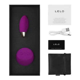 Œuf Vibrant Lyla 2 Lelo - détail de la texture - Rose
