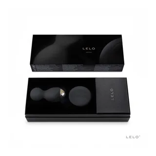 Boule de Geisha Hula Beads Lelo - vue de profil - Noir