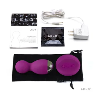 Boule de Geisha Hula Beads Lelo - vue de dos - Rose