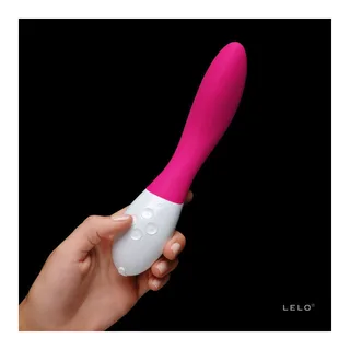 Vibromasseur point G Mona Lelo - avec sa base