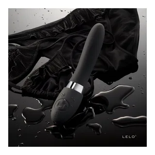 Vibromasseur point G Elise 2 Lelo - détail de la texture - Noir