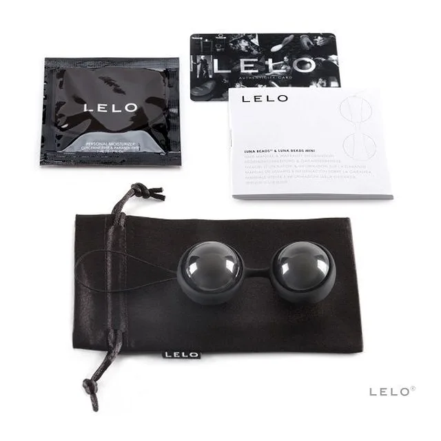 Boules de geisha Luna Beads Noir, Lelo